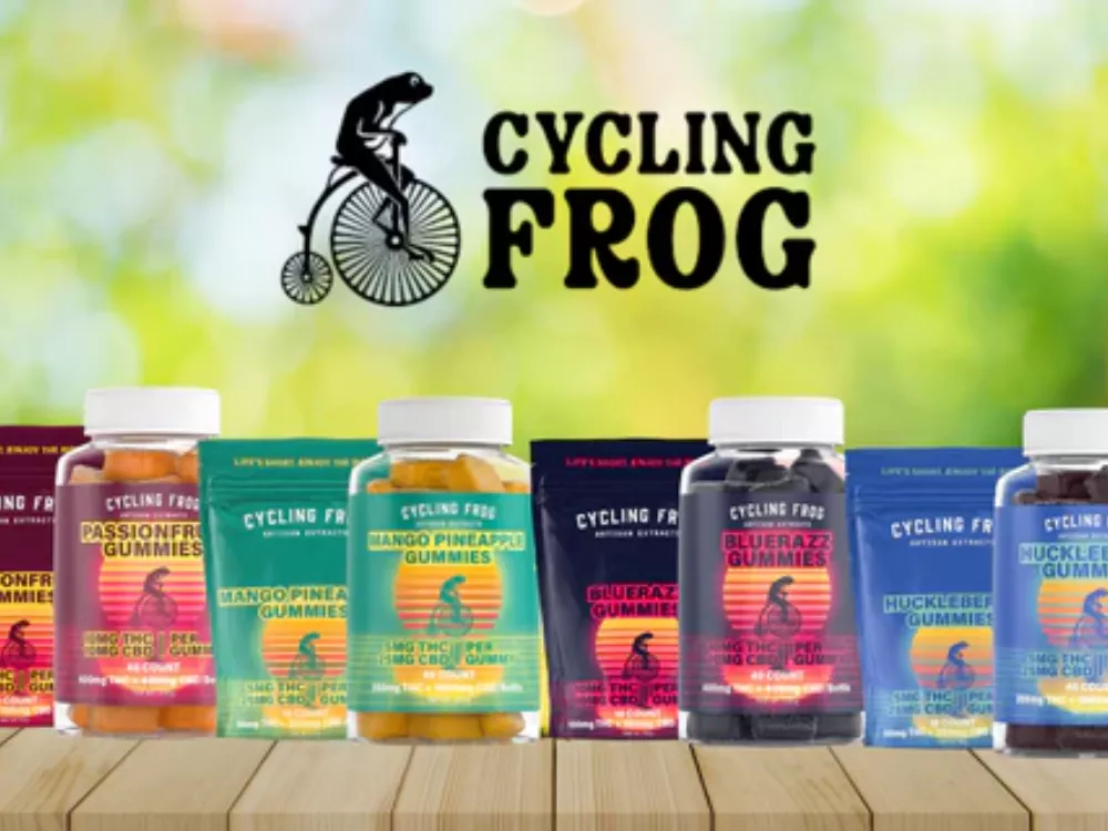 Cycling Frog THC & CBD: Calm Meets Fun